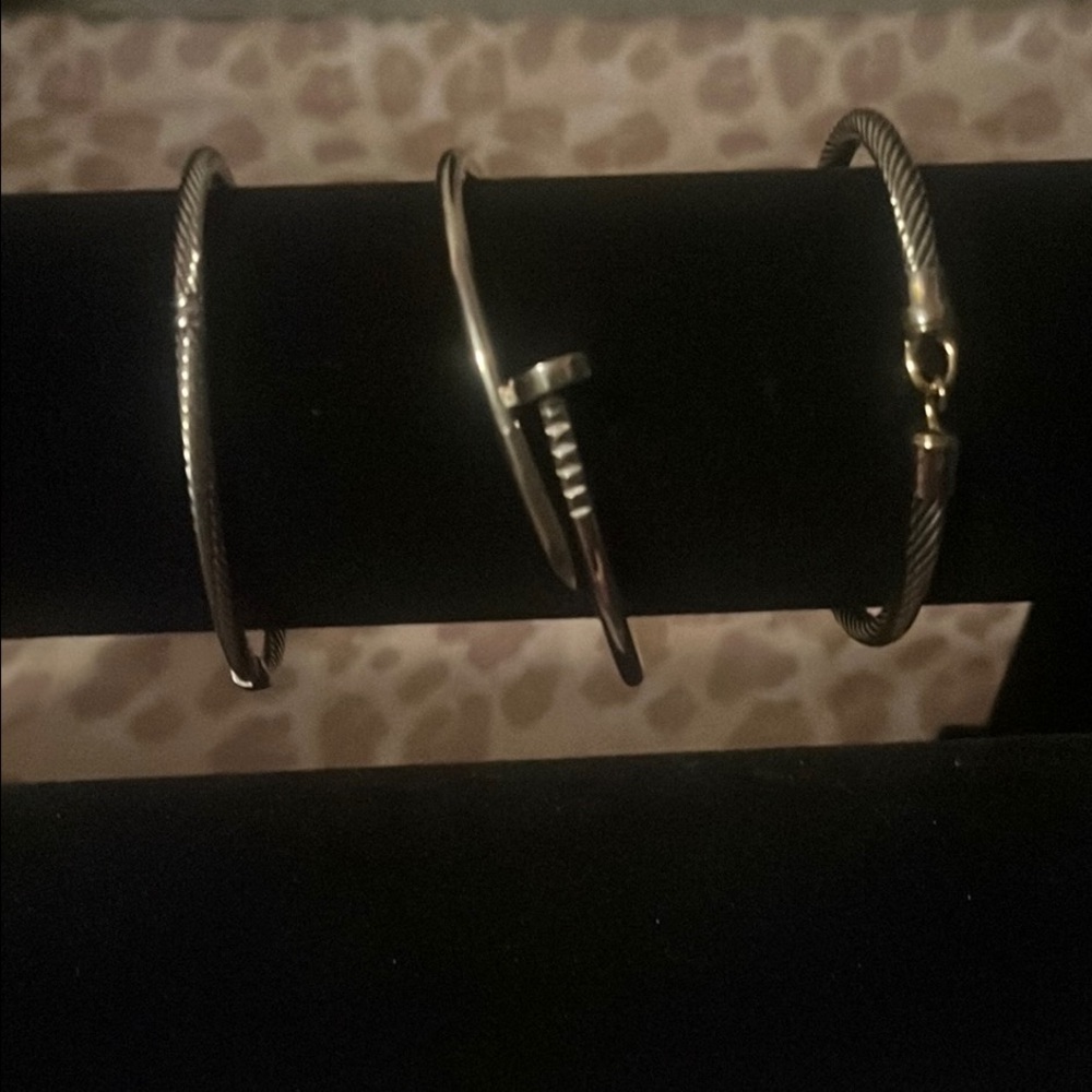 Designer Inspired Silver Bracelets